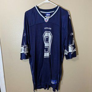 Vtg Men's Reebok NFL Dallas Cowboys Tony Romo